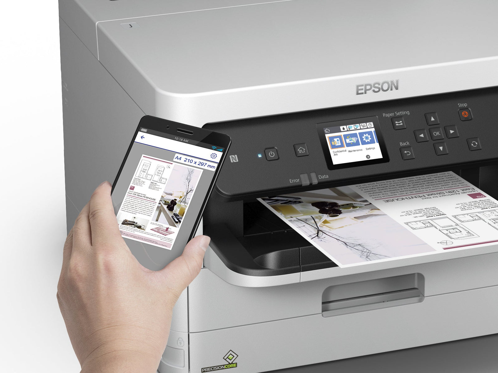 Epson WorkForce Pro WF-C529RDTW 34ppm Kleur C11CG79401BB - Compridis
