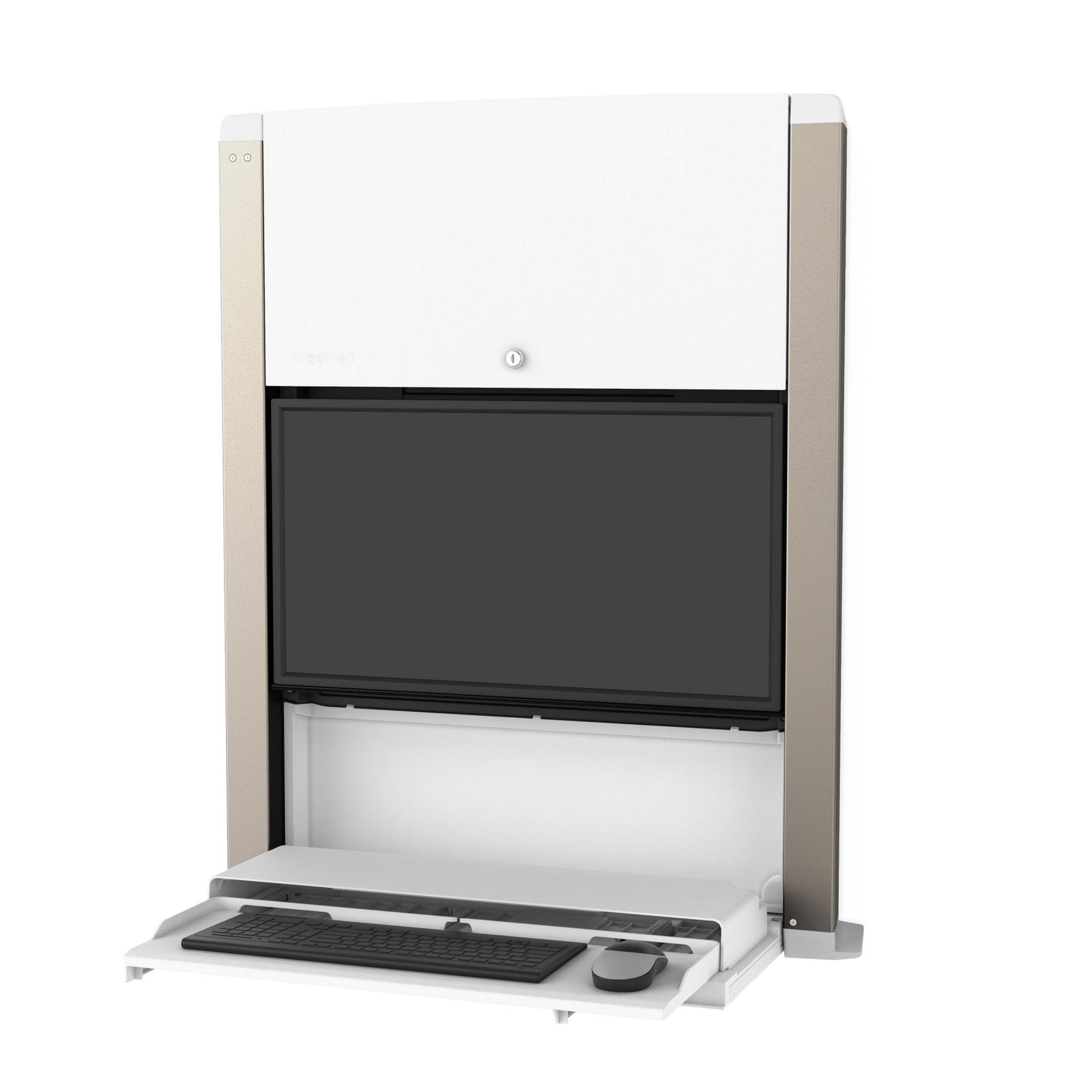 ERGOTRON Carefit zit-sta-cabine wit 61-367-030 - Compridis