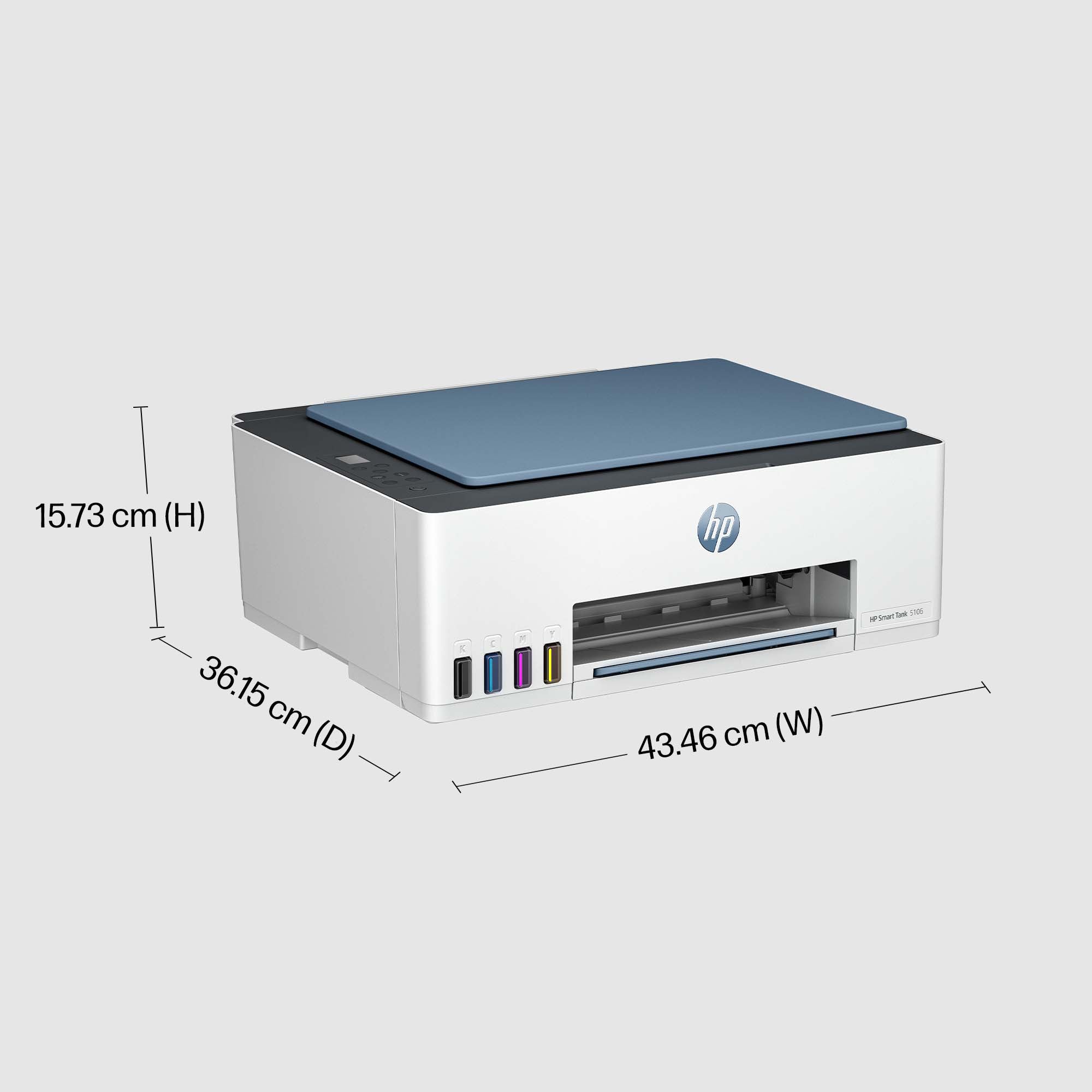 HP Smart Tank 5106 Draadloos All-in-One Kleur Printer, Kopieerapparaat, scanner 4A8D1A#BHC