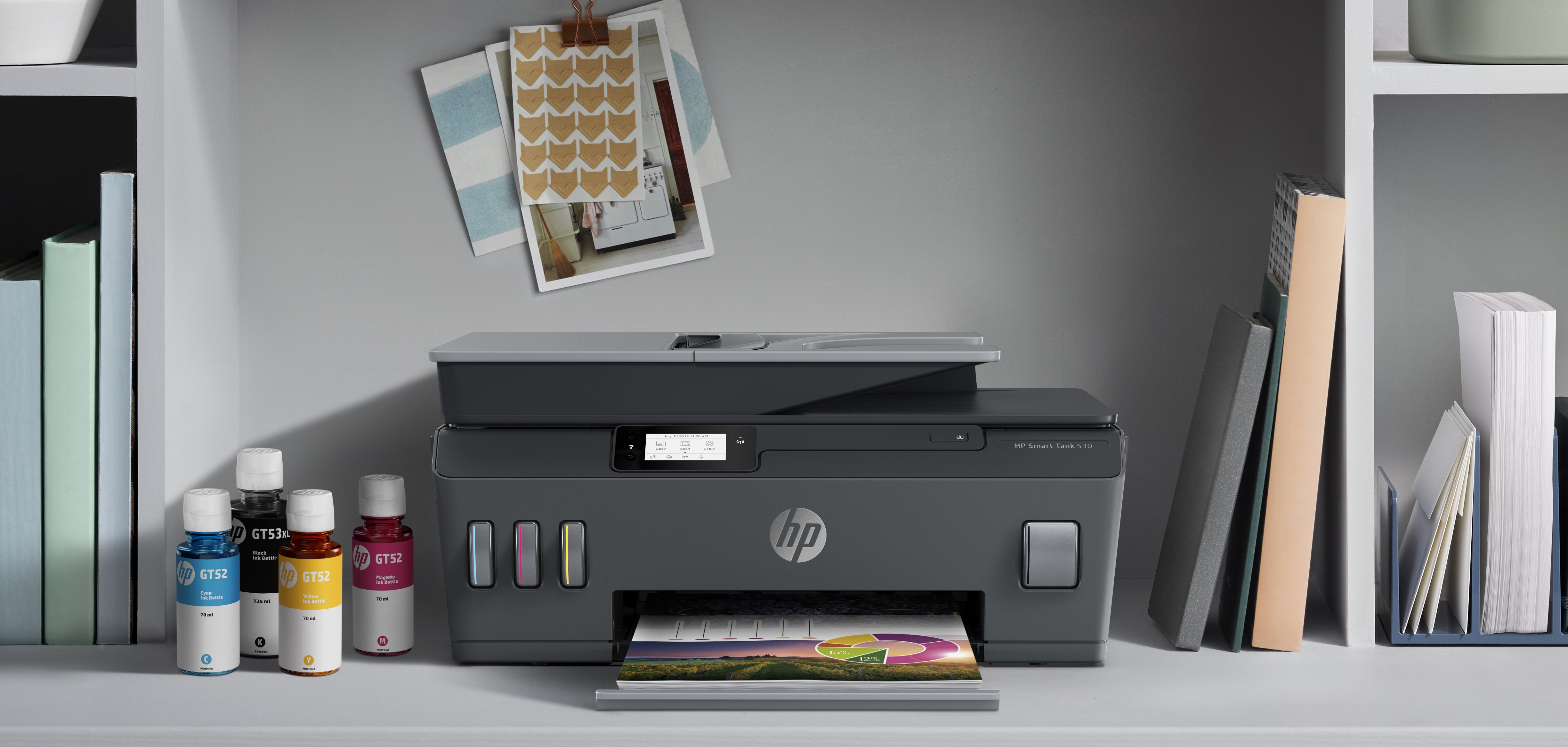 HP Smart Tank 530 Wireless All-in-One Thermische inkjet A4 4800 x 1200 DPI 11 ppm Wifi 4SB24A