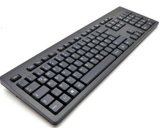 HP 125 Bedraad toetsenbord QWERTY Spaans M27527-071 - Compridis