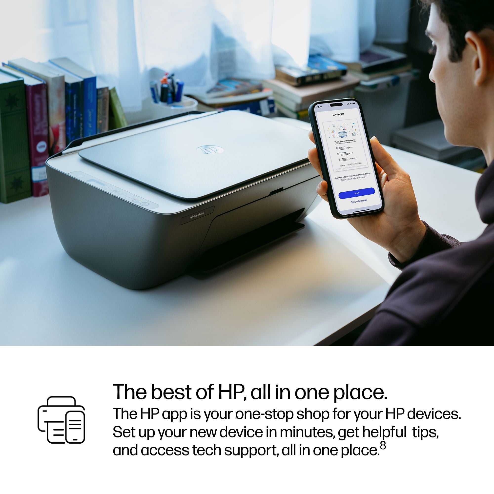 HP DeskJet 2910 Draadloos All-in-One Kleur Printer 89F98B686 - Compridis