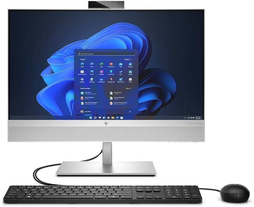 HP EliteOne 840 G9 Intel® Core™ i5 i5-14500 60,5 cm (23.8") 1920 x 1080 Pixels Touchscreen Alles-in-één-pc 16 GB DDR5-SDRAM 512 GB SSD Windows 11 Pro Wi-Fi 6E (802.11ax) Zilver 99A86ETABH - Compridis