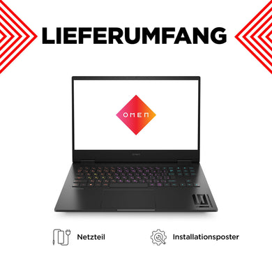 HP Omen 16 R9 - 7940HS RTX 4070/16GB 1TB 16.1" W11H QWERTZ 84S09EAABD - Compridis