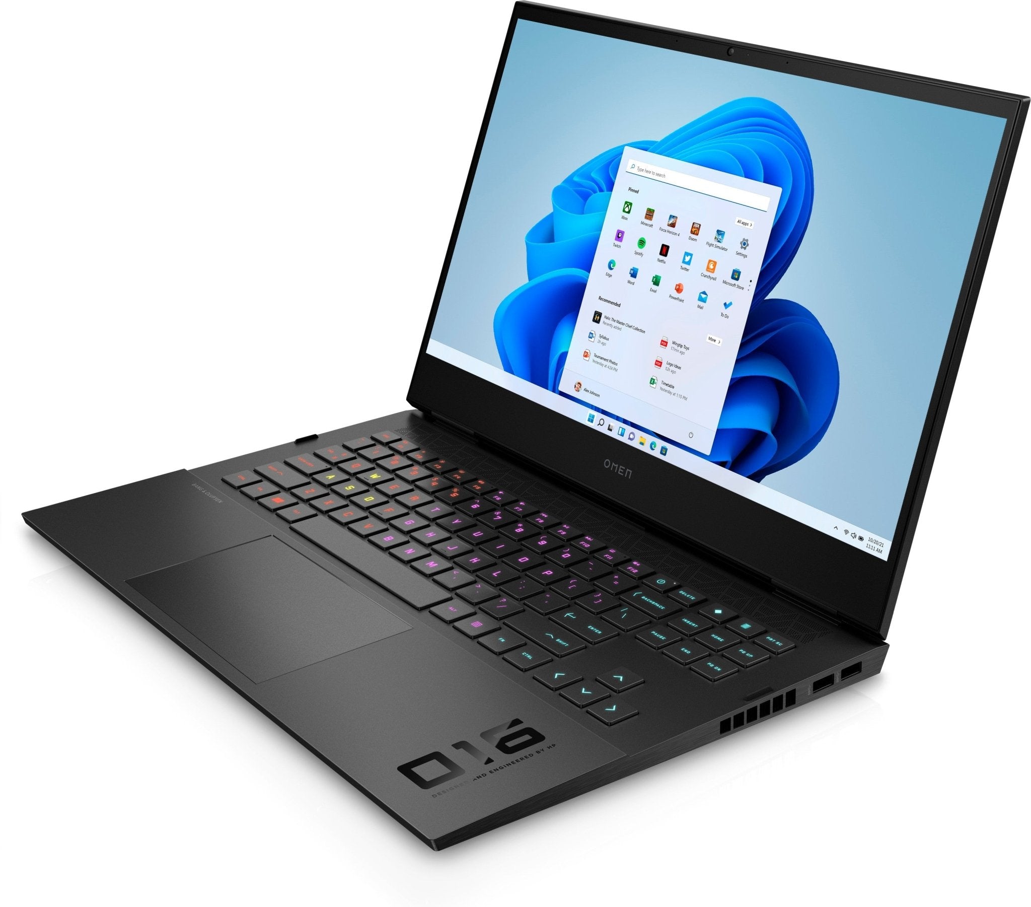 HP omen 16/I7 - 11800H/16GB/512GB 16.1" RTX 3060/W11H/QWERTZ 4N8U4EAABD - Compridis