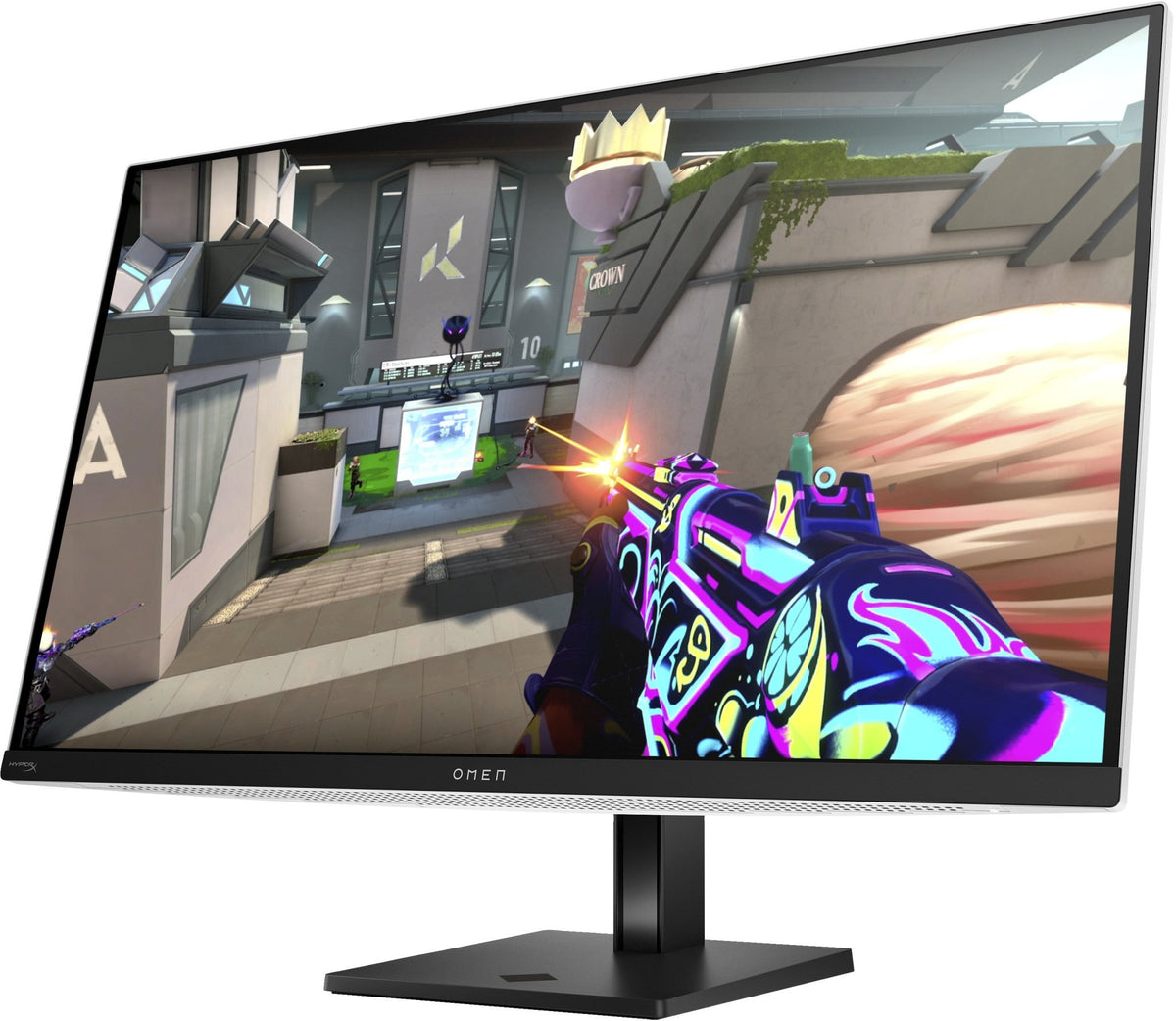 HP OMEN Transcend 32 QD-OLED 9R181AA – 32″ 4K 240Hz Gaming Monitor Zwart/Wit - Compridis