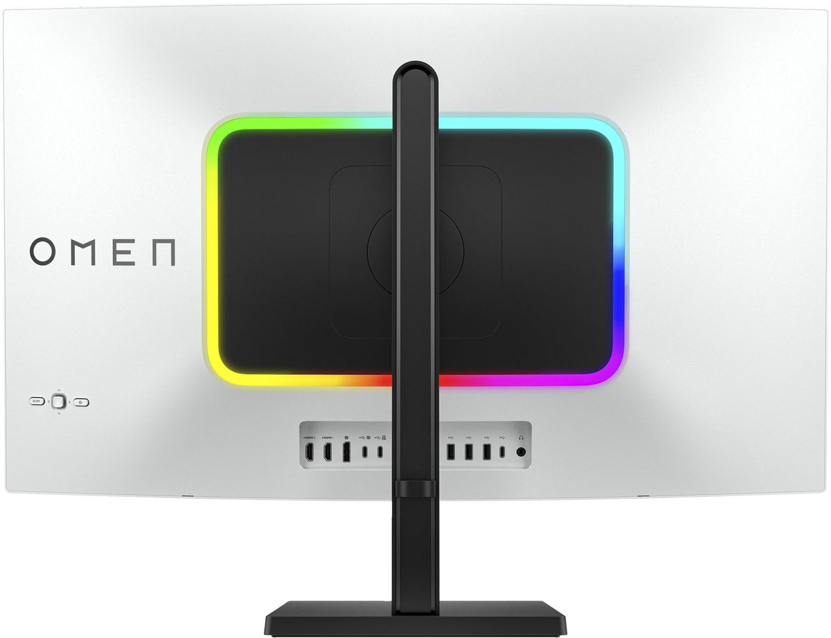 HP OMEN Transcend 32 QD-OLED 9R181AA – 32″ 4K 240Hz Gaming Monitor Zwart/Wit - Compridis