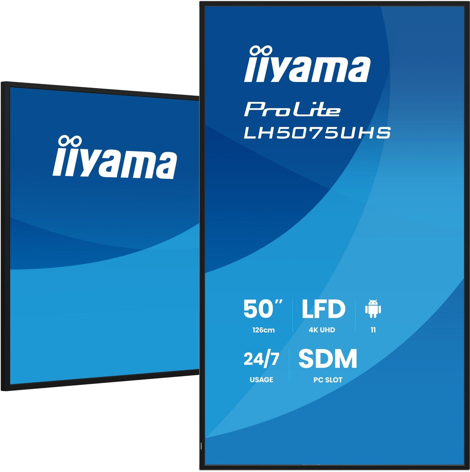 iiyama ProLite LH5075UHS-B2AG 50" 4K UHD Digital Signage Display - Compridis