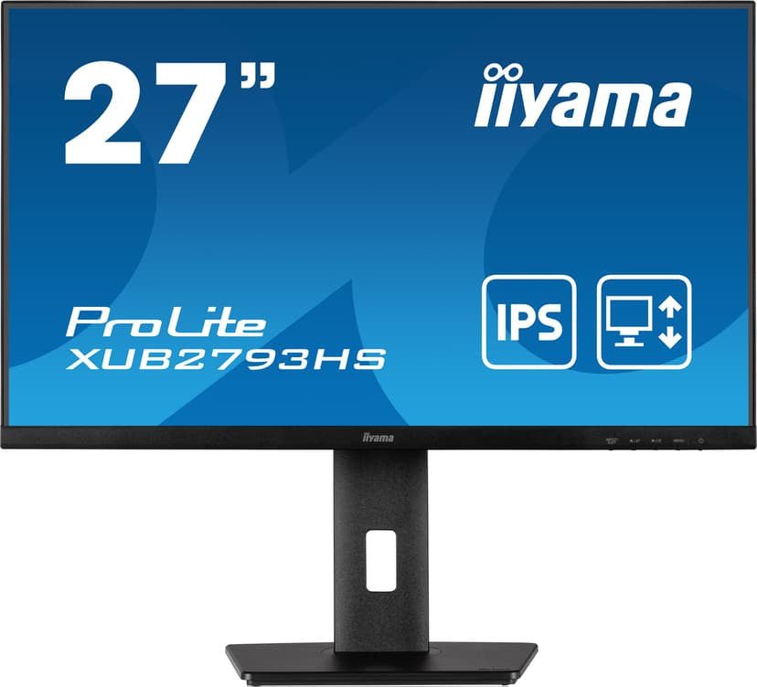 IIYAMA ProLite XUB2793HS-B7 27″ Business IPS Full HD-100Hz Zwart - Compridis