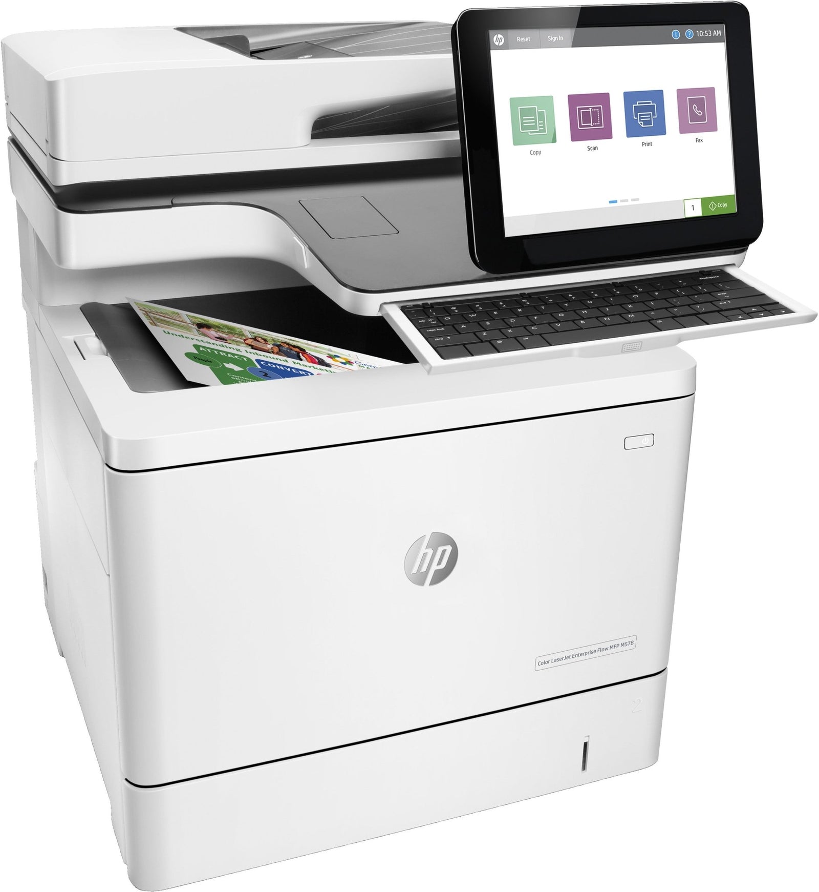 HP LaserJet Enterprise Flow M578Z 7ZU88V - Compridis