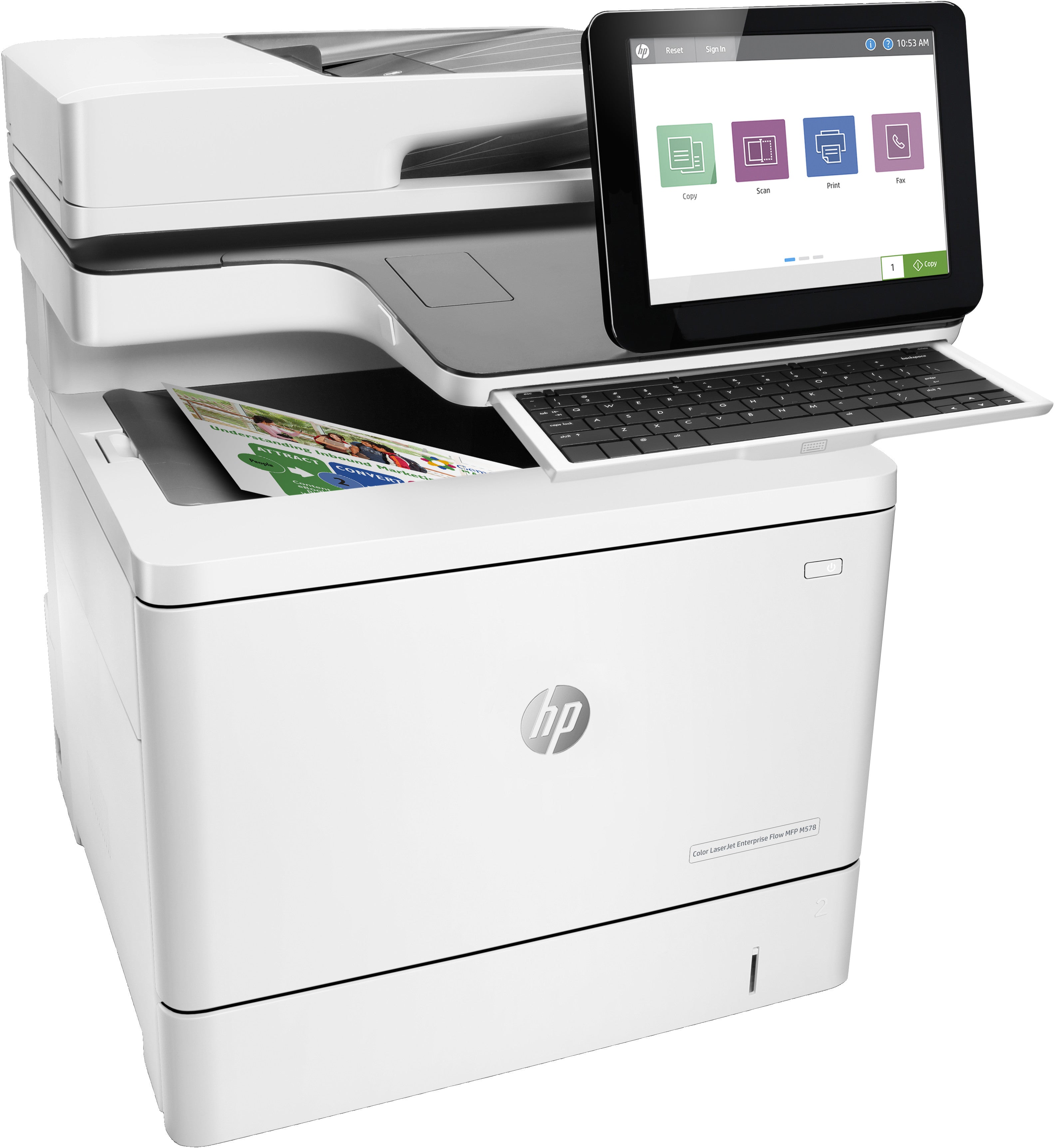 HP LaserJet Enterprise Flow M578Z 7ZU88V