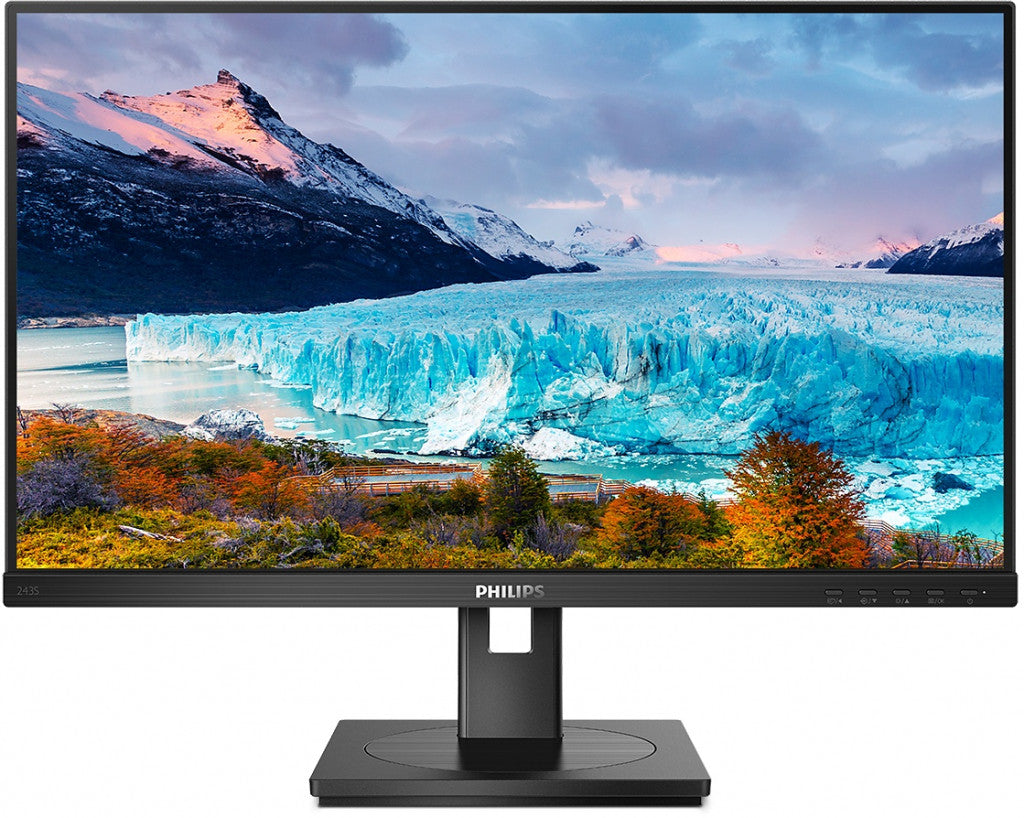Philips S Line 243S1/00 computer monitor 60.5 cm (23.8") 1920 x 1080 pixels Full HD LCD Black 243S1/00