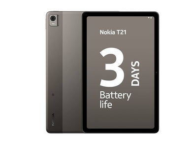 NOKIA T21 LTE 4GB RAM 128GB opslag Grijs 719901216681 - Compridis