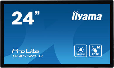 IIYAMA ProLite T2455MSC-B1 24'' IPS PCAP Touch Full HD Zwart