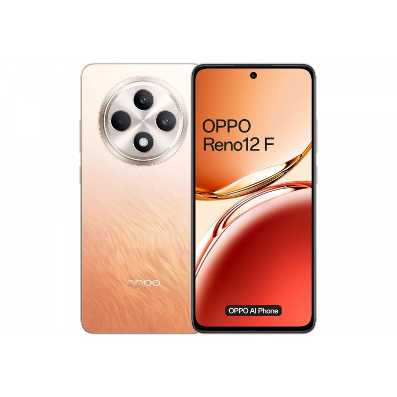 OPPO Reno12 F 4G 16.9 cm (6.67") Dual SIM Android 14 USB Type-C 8 GB 256 GB 5000 mAh Orange CPH2687