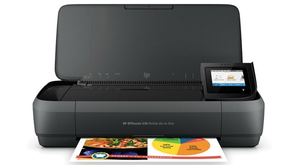 HP OfficeJet Mobile 250 Draadloos All-in-One Kleur Printer, Kopieerapparaat, scanner CZ992A#BHC