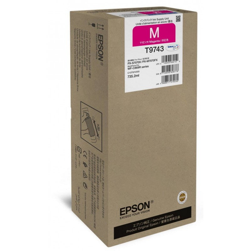 Epson C13T97430N cartouche d'encre 1 pièce(s) Original Magenta C13T97430N