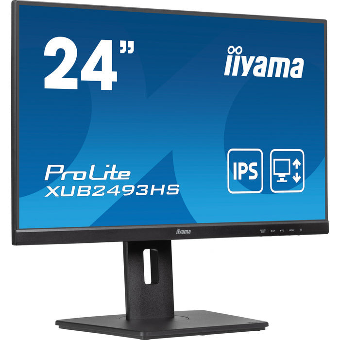 IIYAMA ProLite XUB2493HS-B6 24″ IPS 100Hz Full HD Monitor Zwart
