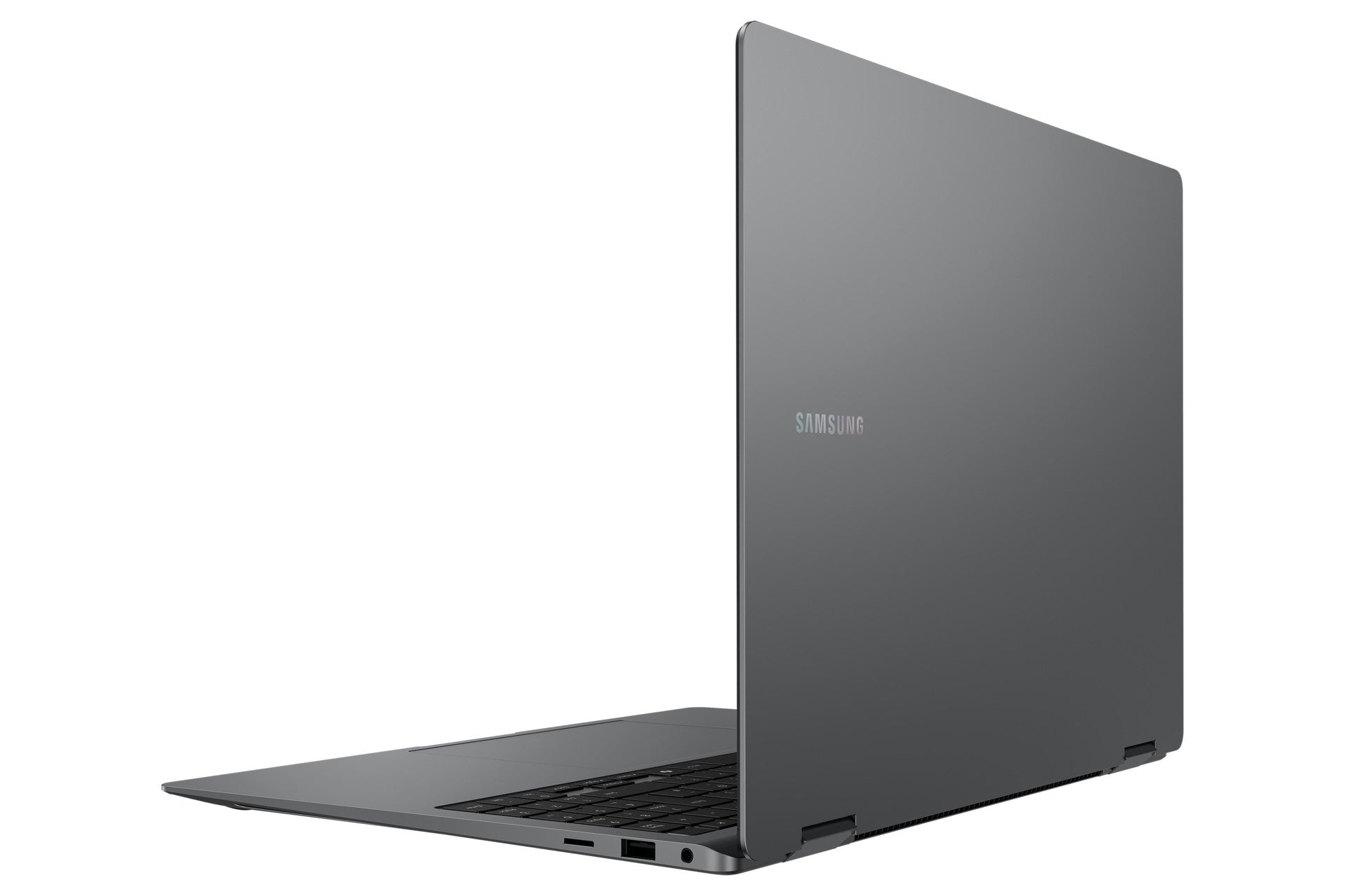 Samsung Galaxy Book5 Pro 360 Copilot+ PC Intel Core Ultra 7 256V Ordinateur portable 40,6 cm (16") Écran tactile WQXGA+ 16 Go LPDDR5x-SDRAM 512 Go SSD Wi-Fi 7 (802.11be) Windows 11 Home Gris NP960QHA-KG2NL