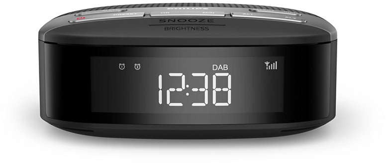 Philips TAR3505/12 Radiouhr Digital Schwarz, Grau