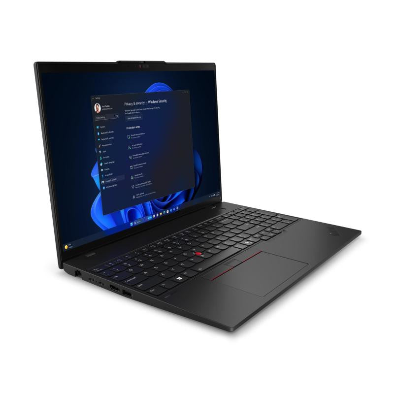 Lenovo ThinkPad L16 Gen 1 (Intel) Intel Core Ultra 5 125U Ordinateur portable 40,6 cm (16") WUXGA 16 Go DDR5-SDRAM 512 Go SSD Wi-Fi 6E (802.11ax) Windows 11 Pro Anglais Noir 21L3002KMH