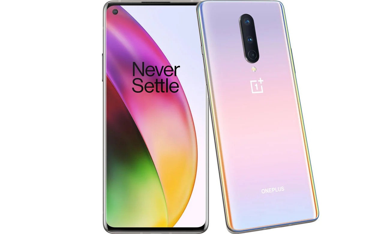 OnePlus 8 16,6 cm (6.55") Double SIM Oxygen OS 5G USB Type-C 12 Go 256 Go 4300 mAh Multicolore 5011100989