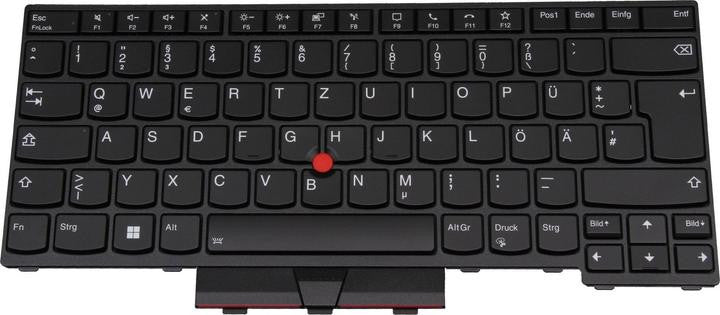 LENOVO Original Lenovo ThinkPad T16 Gen 2 clavier DE (allemand) avec rétroéclairage 5N21K05015