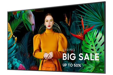 Samsung QBC QB43C 43" UHD/4K 350 Nit Slim-LED Zwart