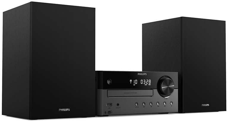 Philips TAM4505/12 home audio systeem Home audio-microsysteem 60 W Zwart, Grijs TAM4505/12