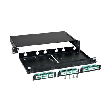 EATON Lite - serie 36 - poorts glasvezelpatchbehuizing 1U RMount (LC/LC) N492 - 036 - LCLC - E - Compridis