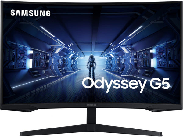 Samsung Odyssey G5 G55T Computermonitor 68,6 cm (27 Zoll) 2560 x 1440 Pixel Quad HD LED Schwarz