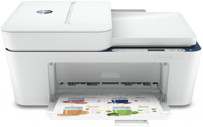 HP DeskJet HP 4130e All-in-One printer, Kleur, Printer voor Home, Printen, kopiëren, scannen, faxen via mobiel, HP+; Geschikt voor HP Instant Ink; Scan naar pdf