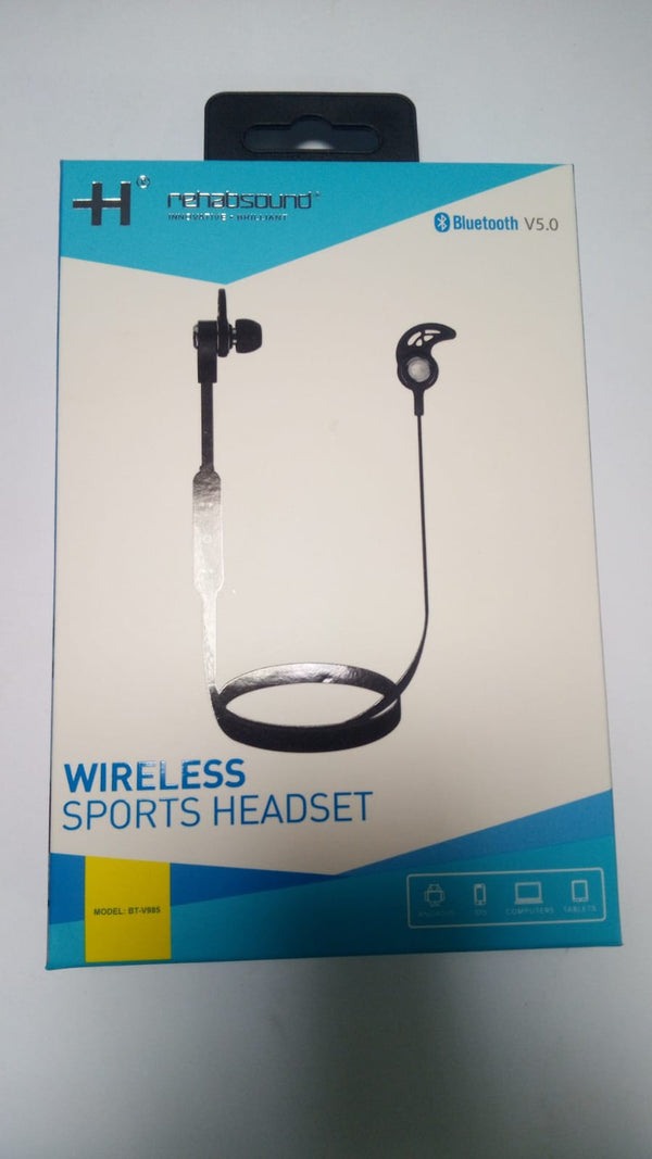 IBROZ Kopfhörer Sportlich Bluetooth V985 HB-EARV985-BK