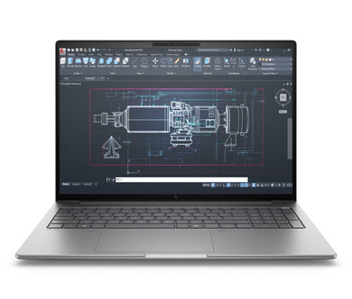 HP ZBook 8 G1I U7 255H/32GB/1TB/16" RTX500/QWERTY/W11H B72VBETABH - Compridis