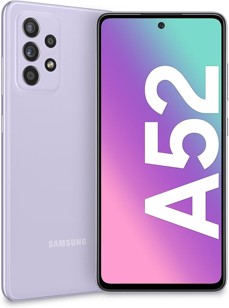 SAMSUNG Galaxy A52 6GB 128GB opslag Paars SM-A525FLVGEUB