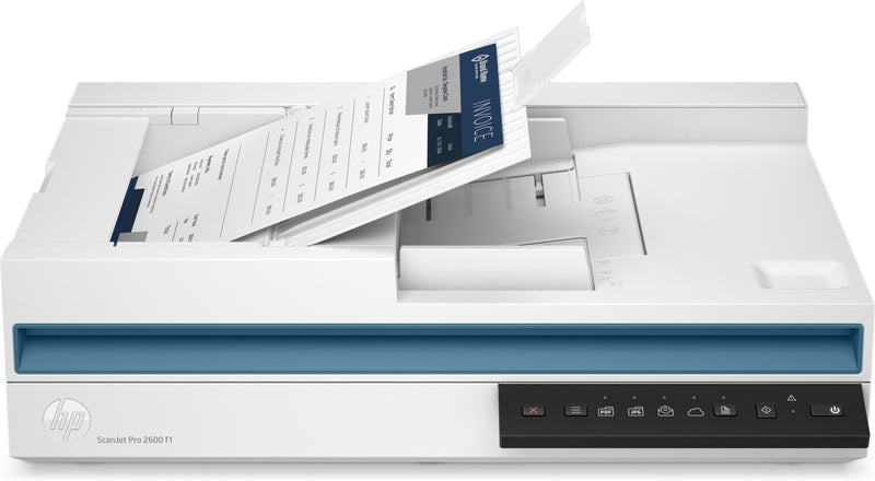 HP Scanjet Pro 2600 f1 Scanner à plat/ADF 600 x 600 DPI A4 Blanc