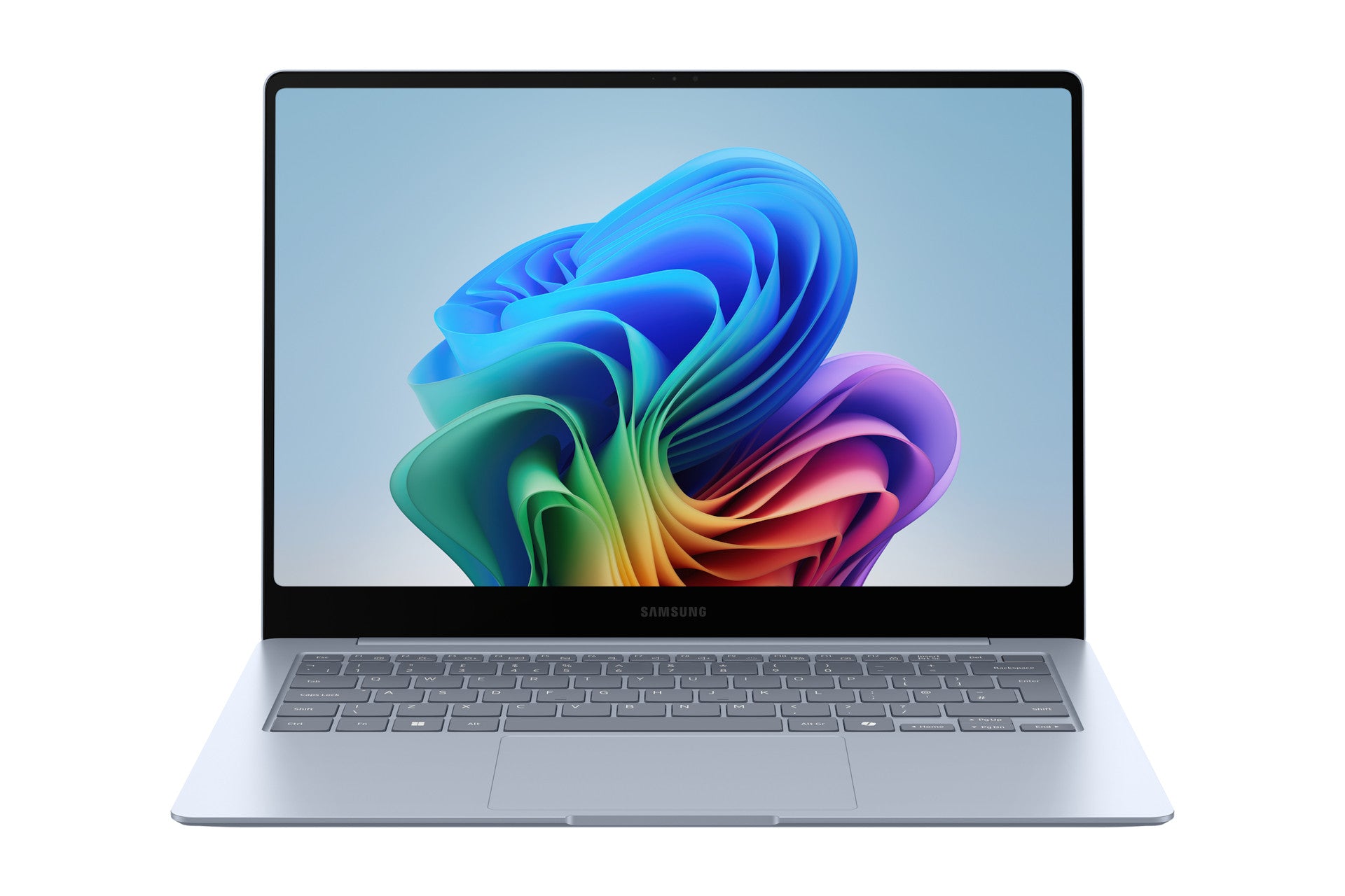 Samsung Galaxy Book4 Edge NP940XMA-KB1BE laptop Qualcomm Snapdragon X1E-80-100 35.6 cm (14") Touchscreen WQXGA+ 16 GB LPDDR5x-SDRAM 512 GB eUFS Wi-Fi 7 (802.11be) Windows 11 Home Blue NP940XMA-KB1BE