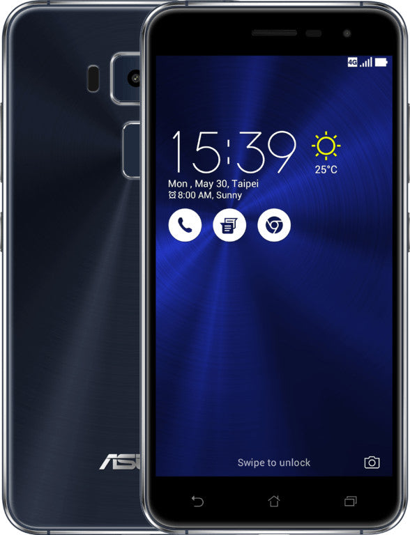ASUS Zenfone 3 (ZE552KL) Zwart 90AZ0121-M00910