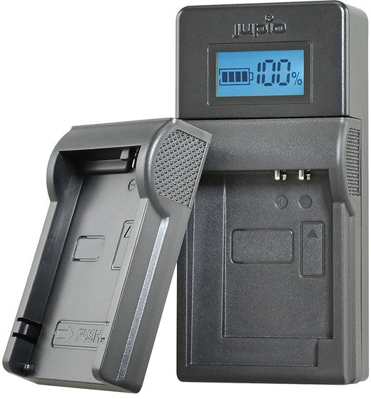 Cargador USB Jupio para baterías Canon 3,6 V-4,2 V LCA0034