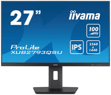 iiyama ProLite XUB2793QSU-B6 27" IPS QHD 100Hz 1ms Zwart