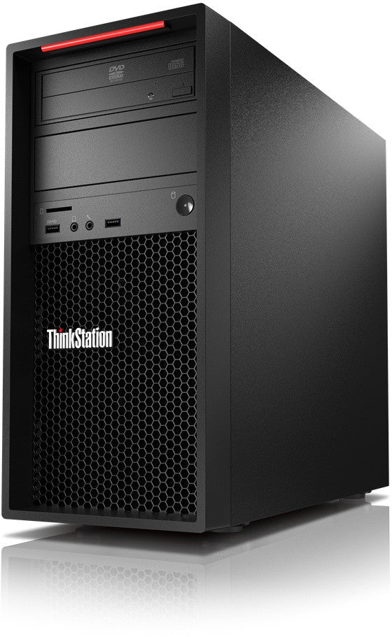Lenovo ThinkStation P520c Intel® Xeon® W W-2245 32 GB DDR4-SDRAM 1 TB SSD NVIDIA Quadro T1000 Windows 11 Pro for Workstations Tower Workstation Zwart