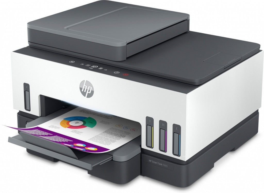 HP Smart Tank 7605 All-in-One Printer - Draadloos, Dubbelzijdig, Kleur