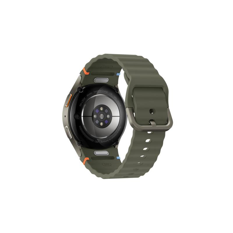 Samsung Galaxy Watch7 3,3 cm (1.3") AMOLED 40 mm Numérique 432 x 432 pixels Écran tactile Vert Wifi GPS (satellite) SM-L300NZGAEUB