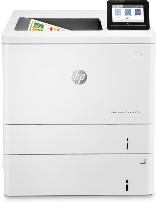 HP Color LaserJet Enterprise M555x, couleur, imprimante pour impression, impression recto verso