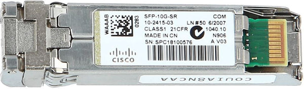 Module émetteur-récepteur CISCO SFP+ 10 Gigabit Ethernet SFP-10G-SR