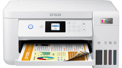 Epson EcoTank ET-2856 A4 Multifunctionele Wi-Fi-printer – Hoge capaciteit inkt – Wit