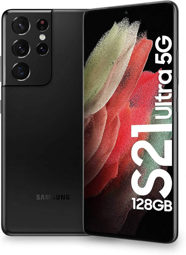 SAMSUNG Galaxy S21 Ultra 5G 16GB RAM 512GB opslag Zwart SM-G998BZKHEUB