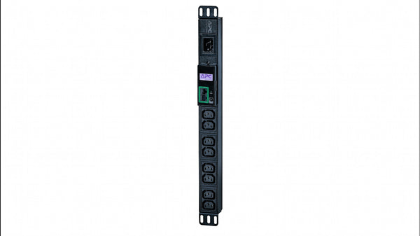 APC Easy PDU EPDU1016M, medida, 1U, 16 A, 230 V, (8x)C13, conector C20