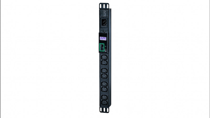 APC Easy PDU EPDU1016M, Metered, 1U, 16A, 230V, (8x)C13, C20 plug