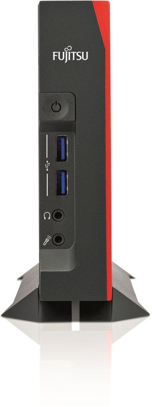 Fujitsu FUTRO S740 1,5 GHz J4105 Sans système d'exploitation Noir, Rouge 575 g